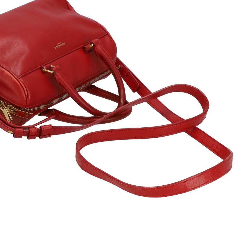 SAINT LAURENT イヴサンローラン SAINT LAURENT ベイビーダッフル 2wayハンドバッグ レッド レディース/ベイビーダッフル2wayハンド/レッド/330958//213***/Bランク/75