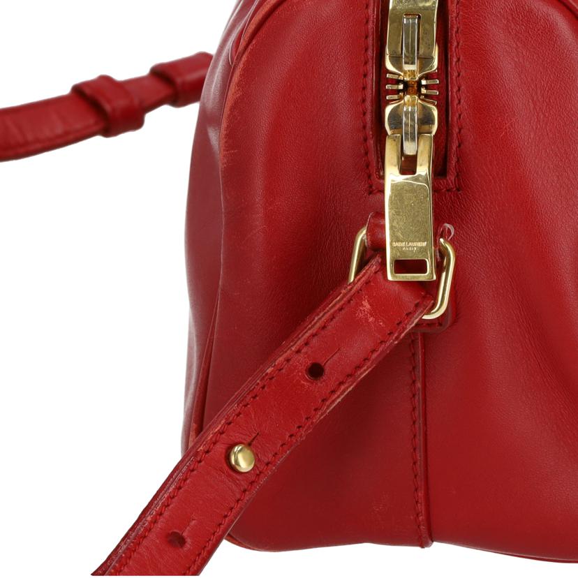 SAINT LAURENT イヴサンローラン SAINT LAURENT ベイビーダッフル 2wayハンドバッグ レッド レディース/ベイビーダッフル2wayハンド/レッド/330958//213***/Bランク/75