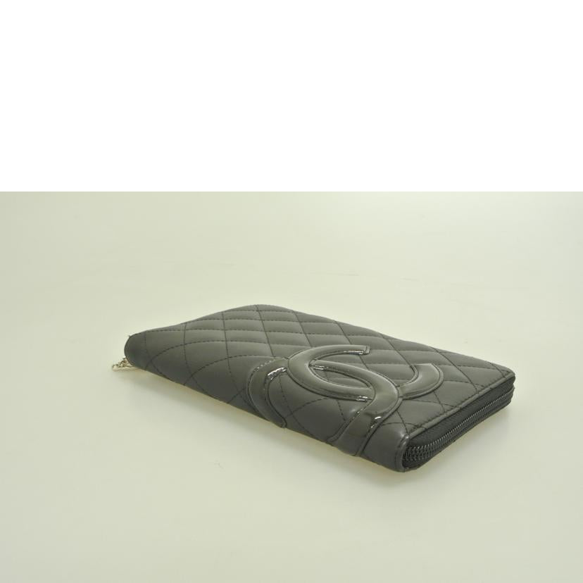 CHANEL シャネル/カンボンラインオーガナイザー財布 黒//11102398/Bランク/87