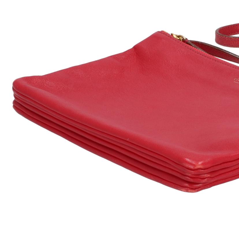 CELINE TRIO セリーヌ CERINE TRIO トリオショルダー ボルドー系 レディース/トリオショルダー/ボルドー系//Bランク/37