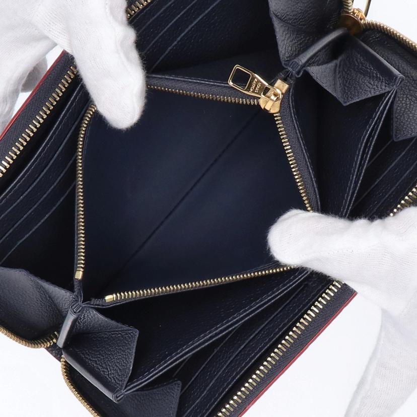 LV ルイヴィトン/ジッピーウォレット/モノグラムアンプラント/マリーヌルージュ/M62121//SP2***/ABランク/75