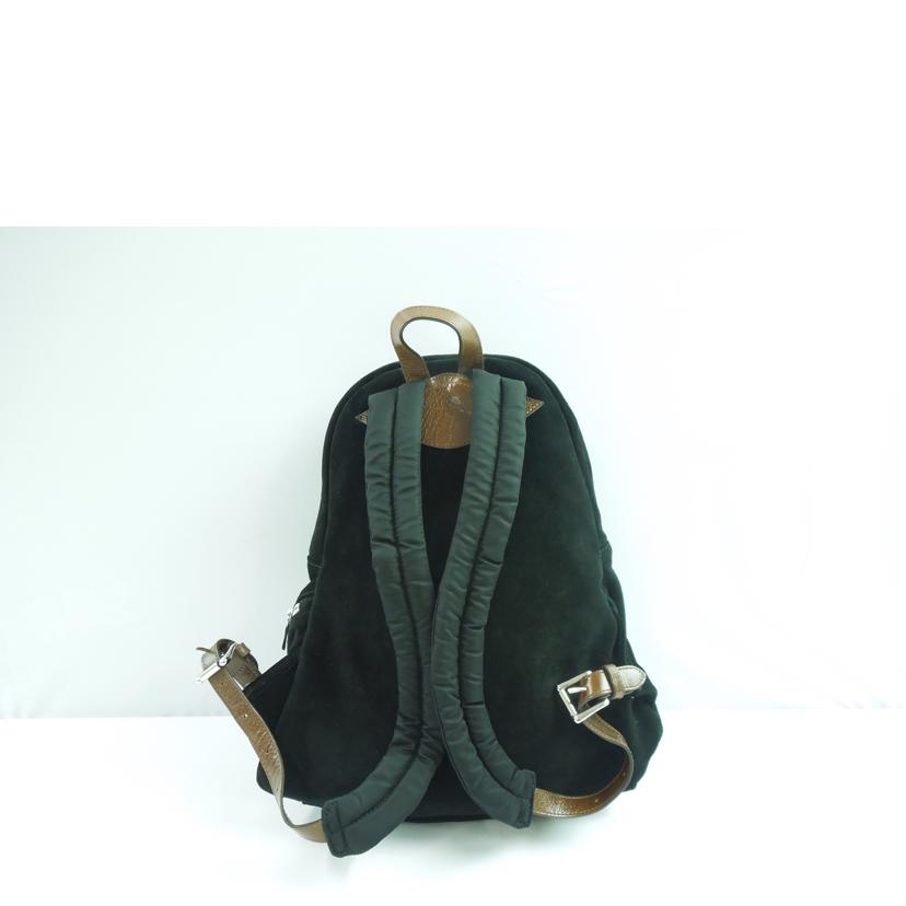 orobianco オロビアンコ/orobianco バックスキンバックパック スエード 黒//ABランク/83