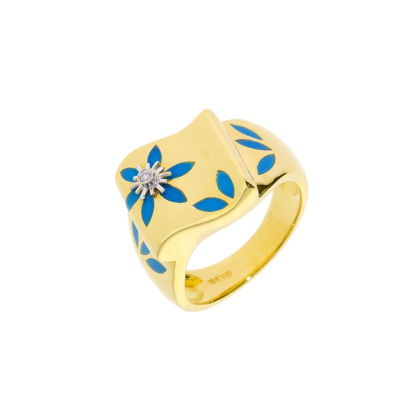 / K18ダイヤリング//Aランク/75