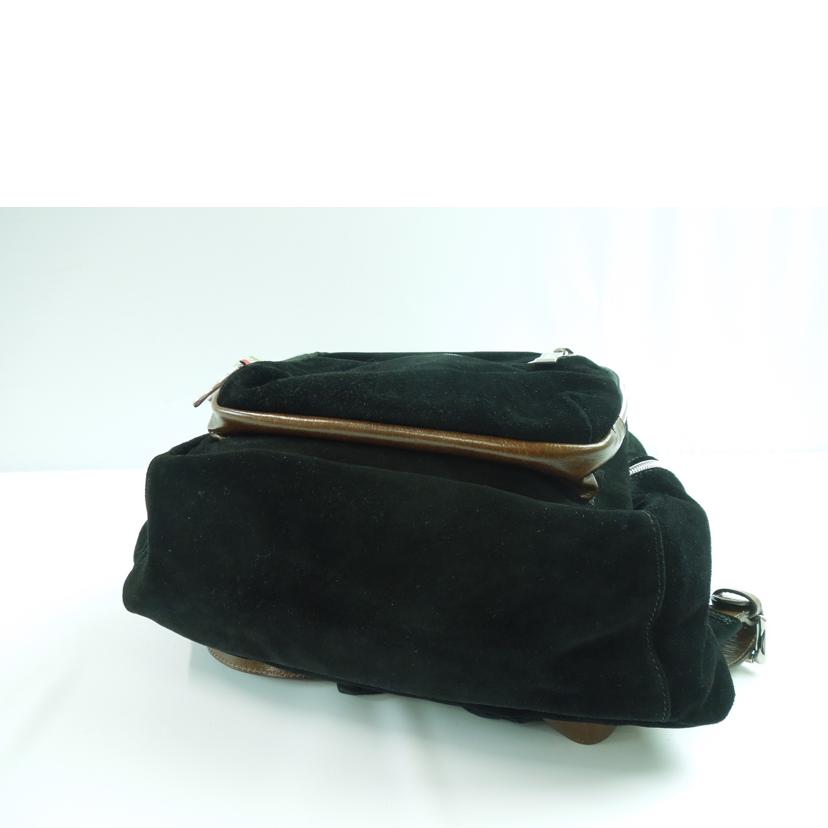 orobianco オロビアンコ/orobianco バックスキンバックパック スエード 黒//ABランク/83