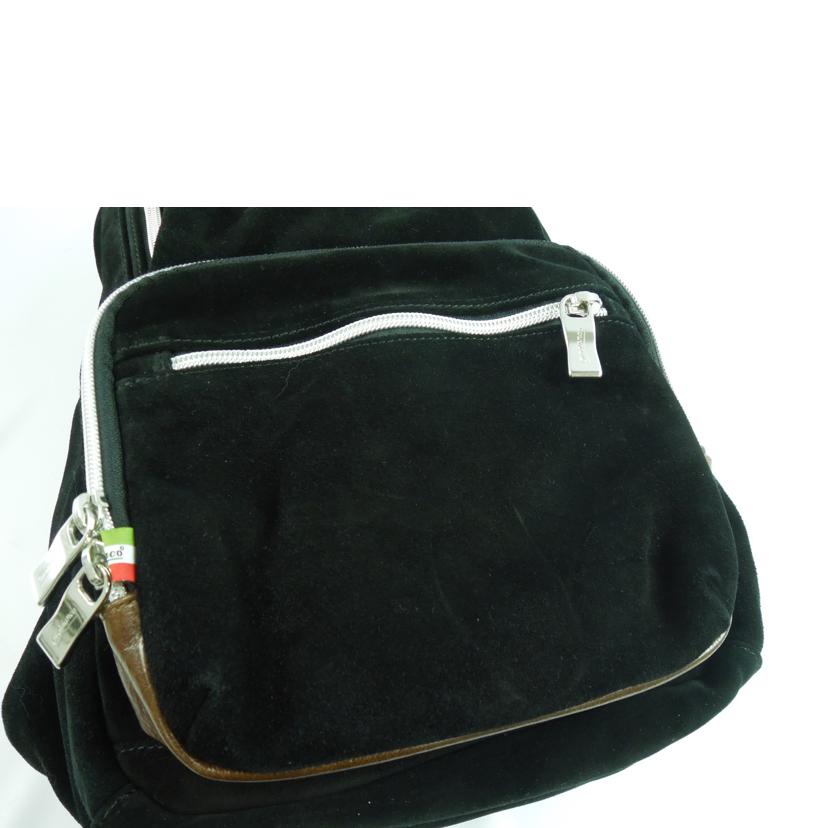 orobianco オロビアンコ/orobianco バックスキンバックパック スエード 黒//ABランク/83