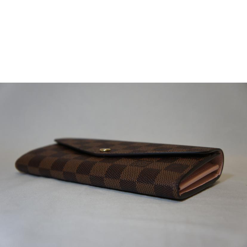 LOUIS VUITTON ルイ・ヴィトン/ポルトフォイユ・サラ/ダミエエベヌ/ローズバレリーヌ/N60114//IC/ABランク/94