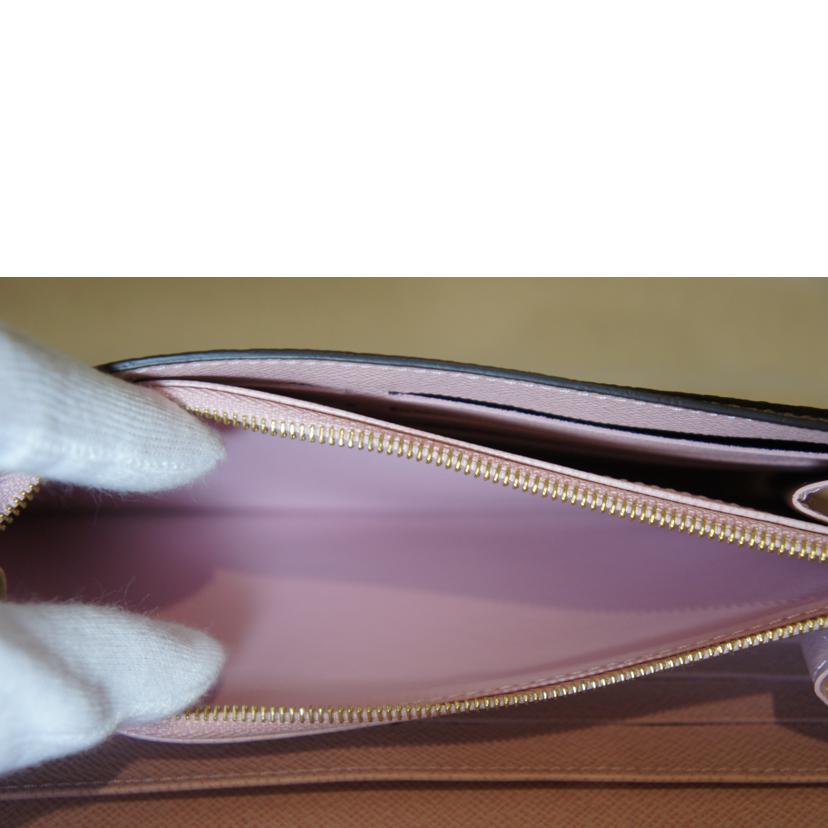 LOUIS VUITTON ルイ・ヴィトン/ポルトフォイユ・サラ/ダミエエベヌ/ローズバレリーヌ/N60114//IC/ABランク/94