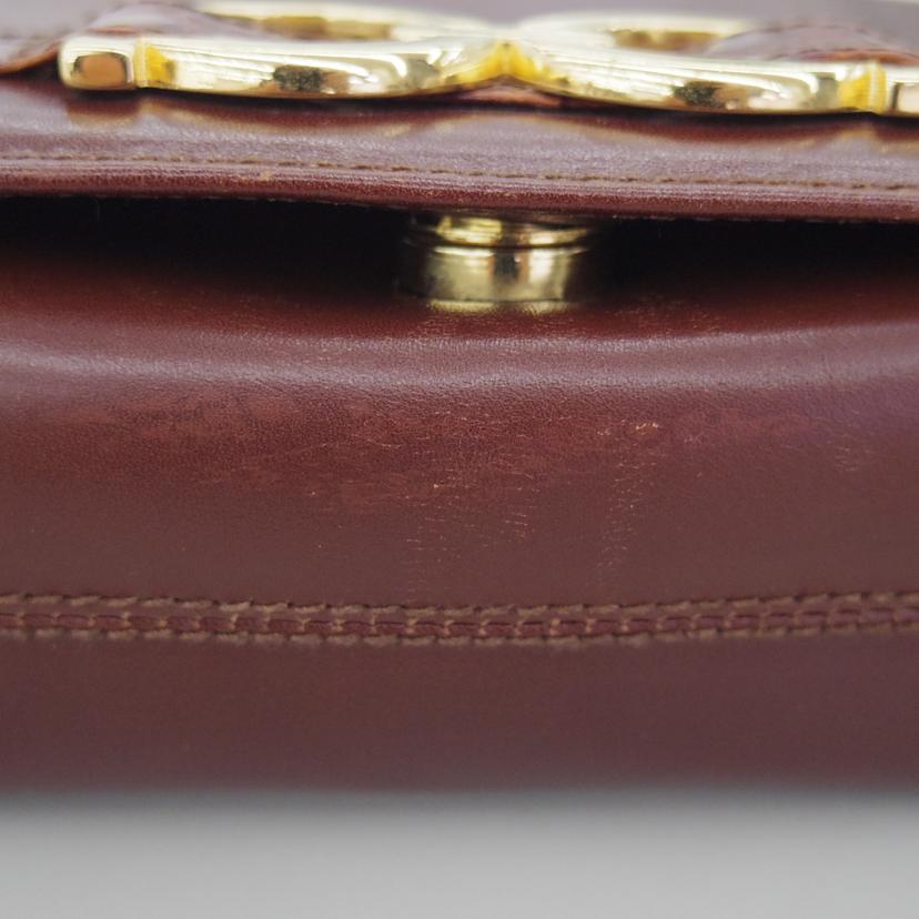 Salvatore Ferragamo サルバトーレフェラガモ/ガンチーニ チェーンショルダーバッグ//ABランク/75