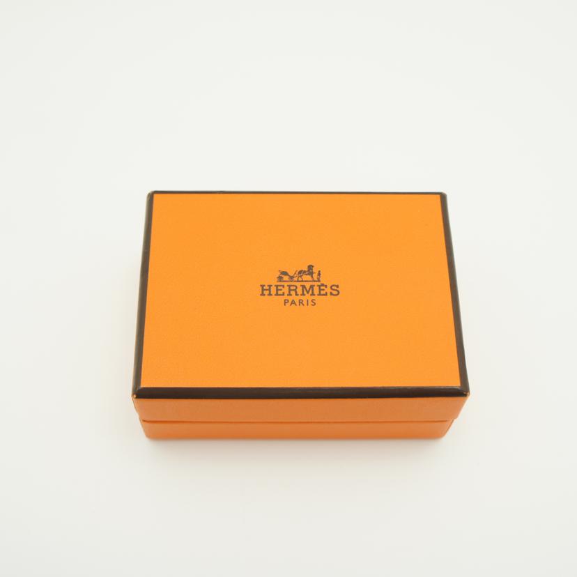 HERMES エルメス/カフリンクス/TubeH/Orange Fruite/H077267FP37//SAランク/77