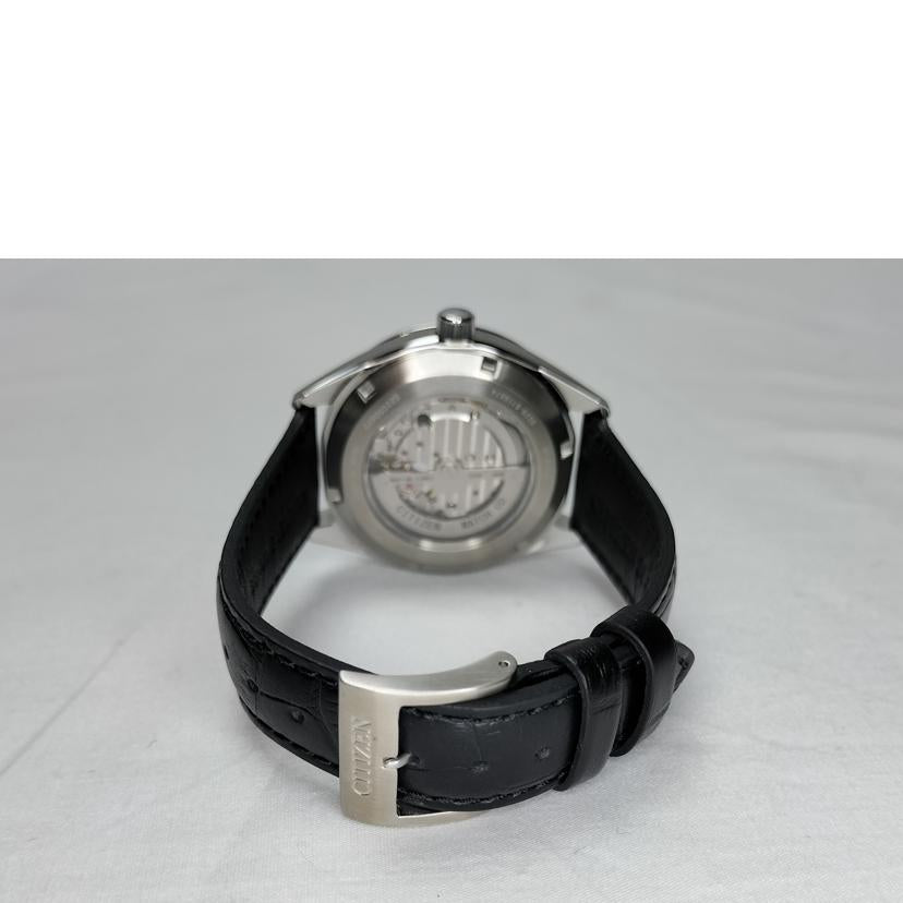 CITIZEN シチズン/AUTOMATIC 裏スケ レザーベルト/8229-S115574//022050677/Aランク/52