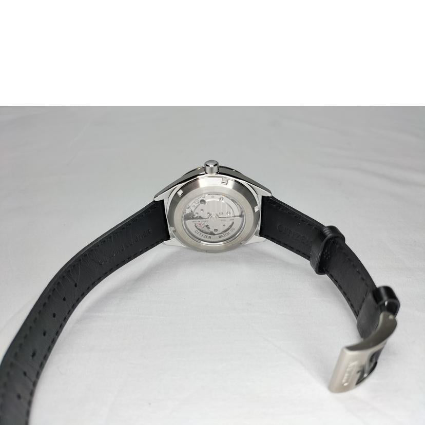 CITIZEN シチズン/AUTOMATIC 裏スケ レザーベルト/8229-S115574//022050677/Aランク/52