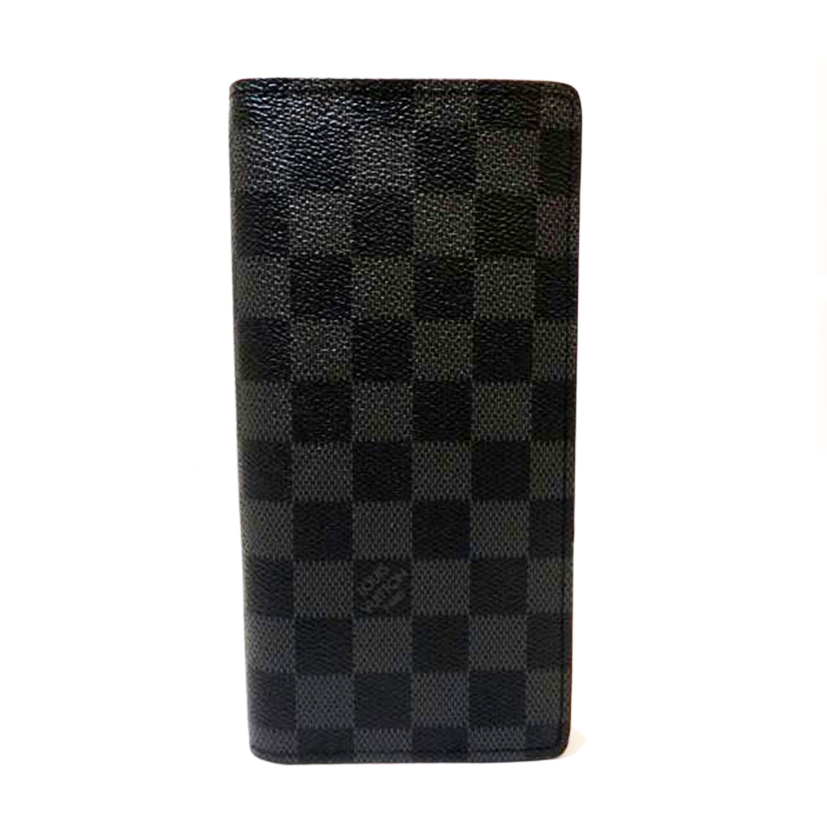 LV LV/ポルトフォイユ・ブラザ/ダミエ・グラフィット/N62665//TA5107/Aランク/95