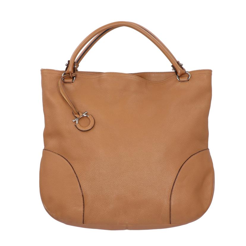 Ferragamo フェラガモ Ferragamo レザートート ブラウン レディース/レザートート/ブラウン/D037//FJ-**/ABランク/37