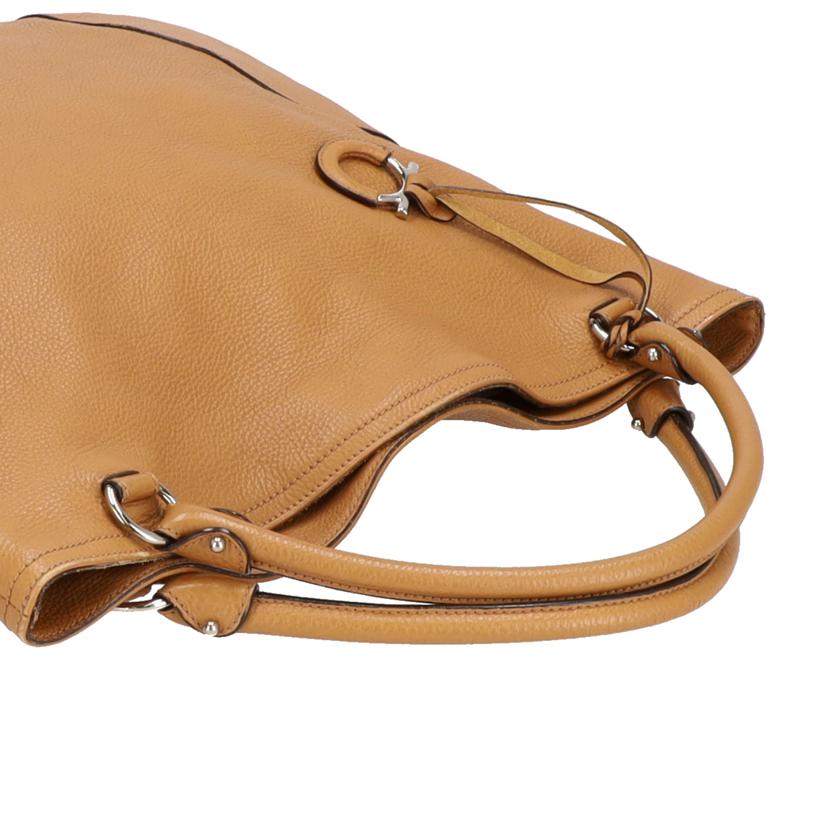 Ferragamo フェラガモ Ferragamo レザートート ブラウン レディース/レザートート/ブラウン/D037//FJ-**/ABランク/37