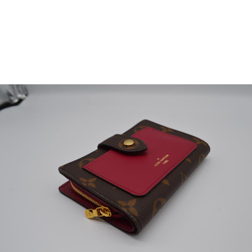 LV ルイヴィトン/ポルトフォイユ・ジュリエット/モノグラム/フューシャ/M69433//SP2240/SAランク/89