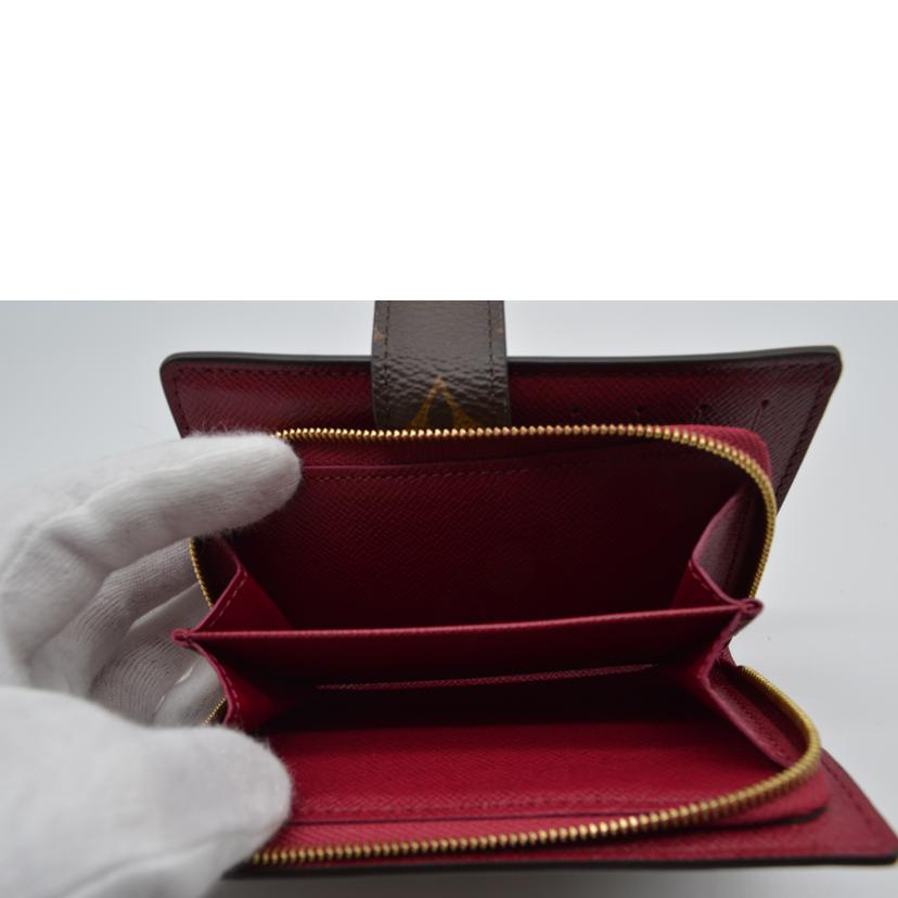 LV ルイヴィトン/ポルトフォイユ・ジュリエット/モノグラム/フューシャ/M69433//SP2240/SAランク/89