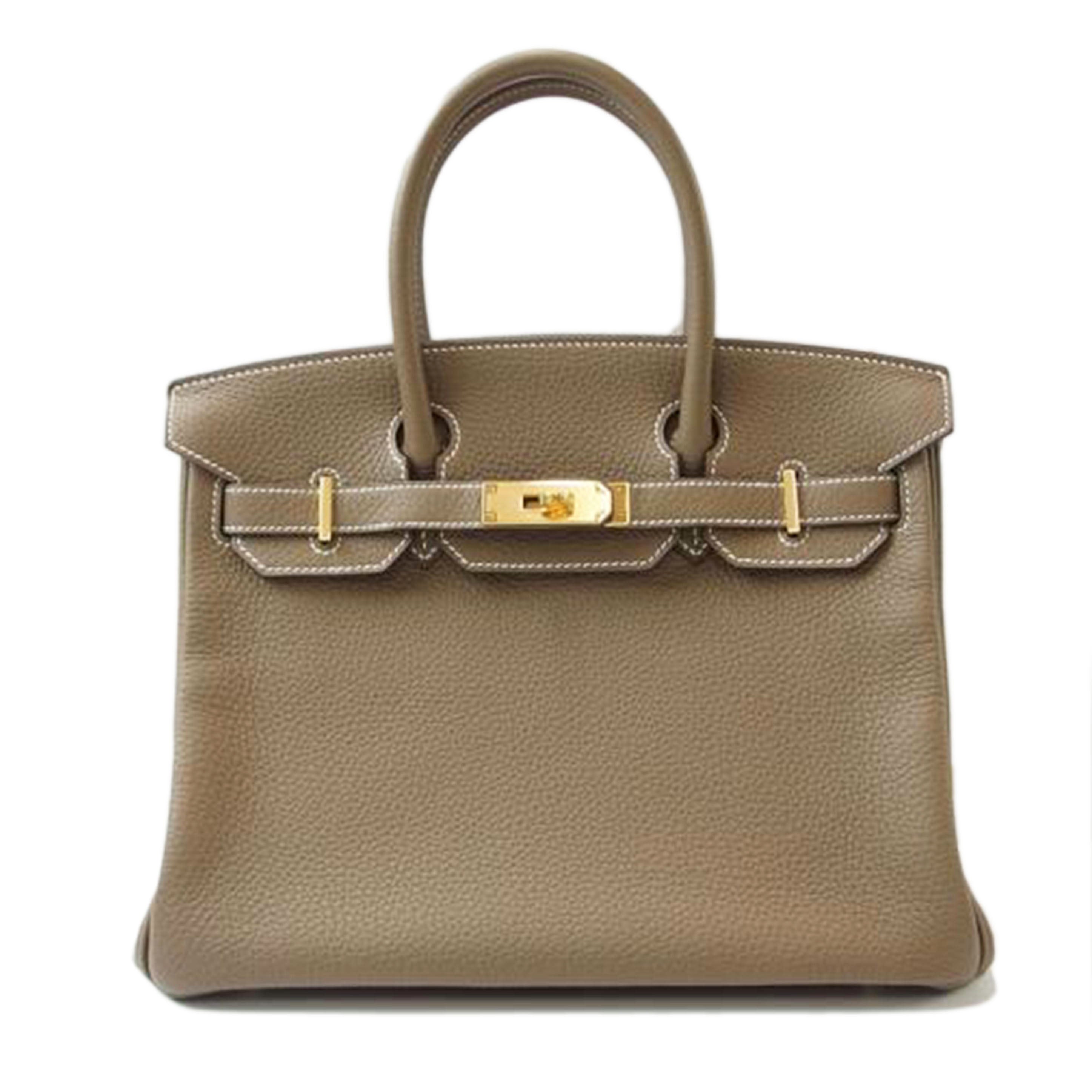 HERMES エルメス/バーキン30/トリヨンクレマンス/エトゥープ/ゴールド金具//CMS356 KN/SAランク/83