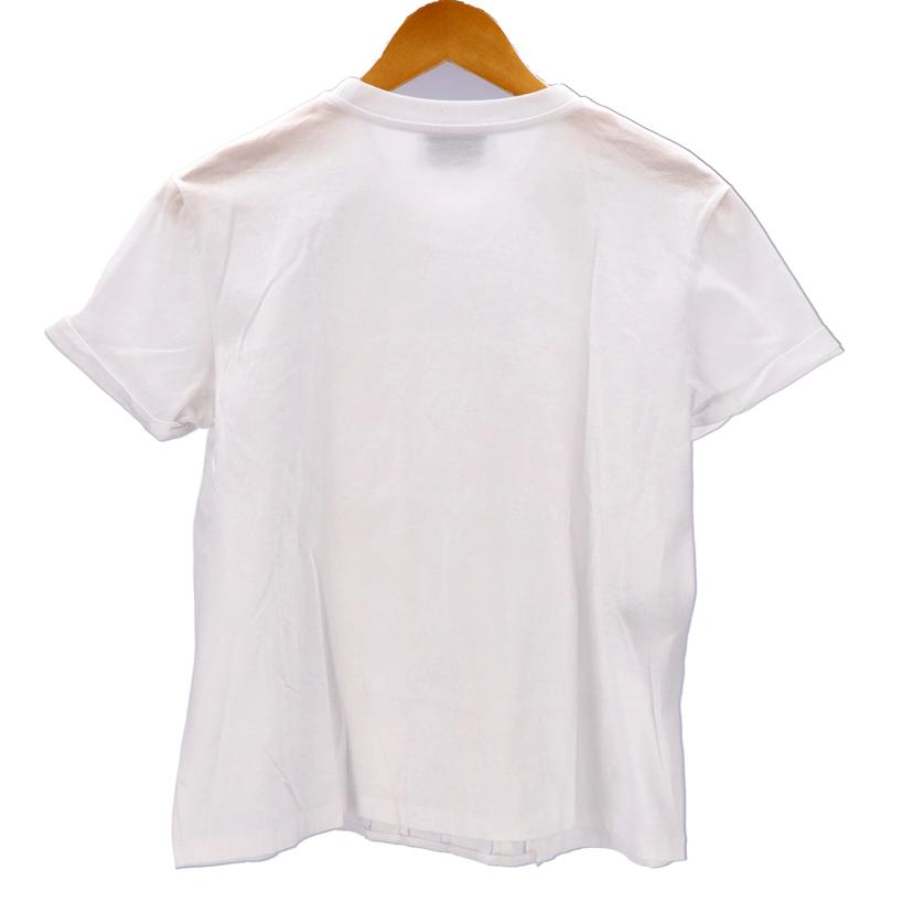 PRADA プラダ Tシャツ フリル 半袖 レディース ホワイト/フリルTシャツ/ホワイト/98339//34767/Aランク/75