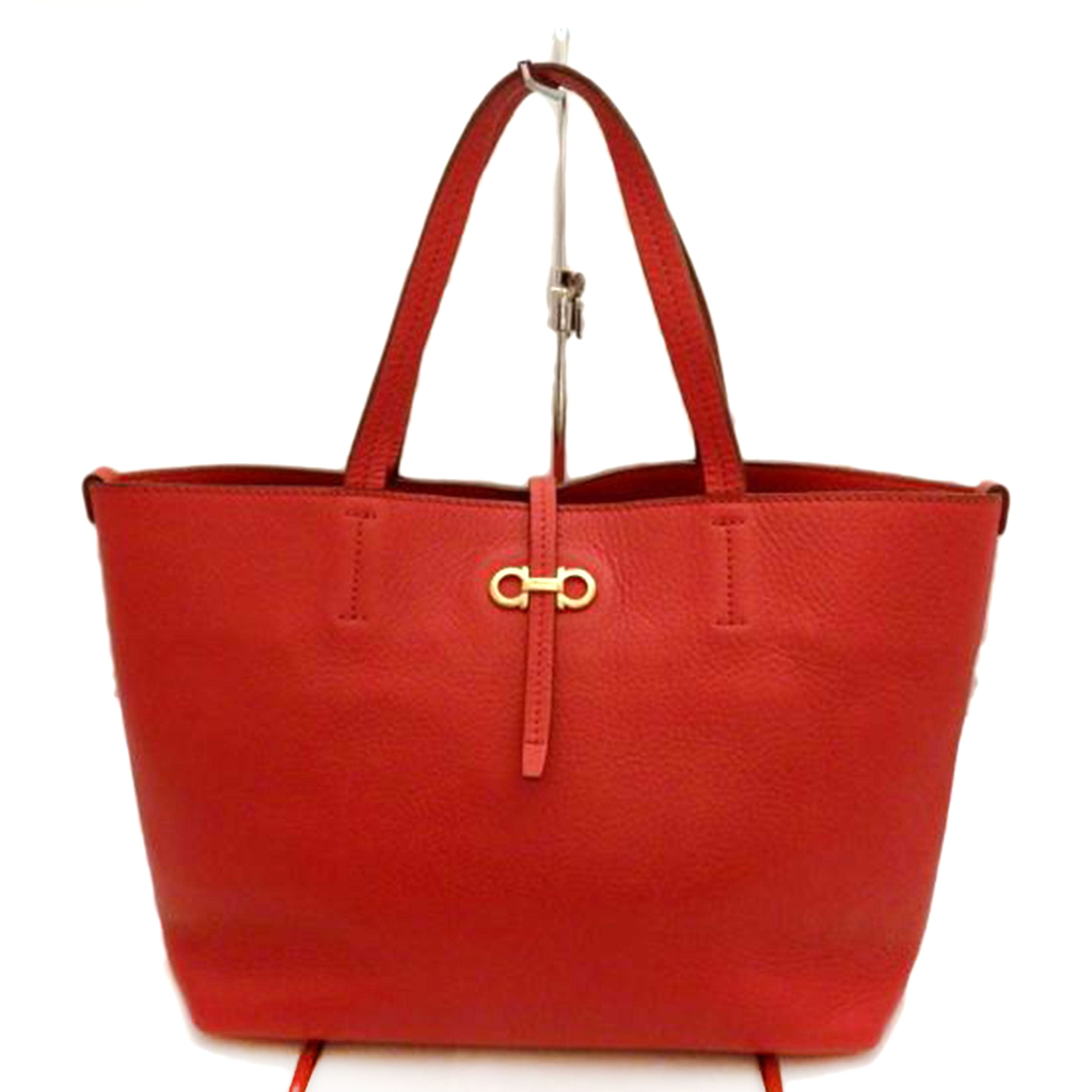 Ferragamo Ferragamo/レザートート/ボルドー//ABランク/95