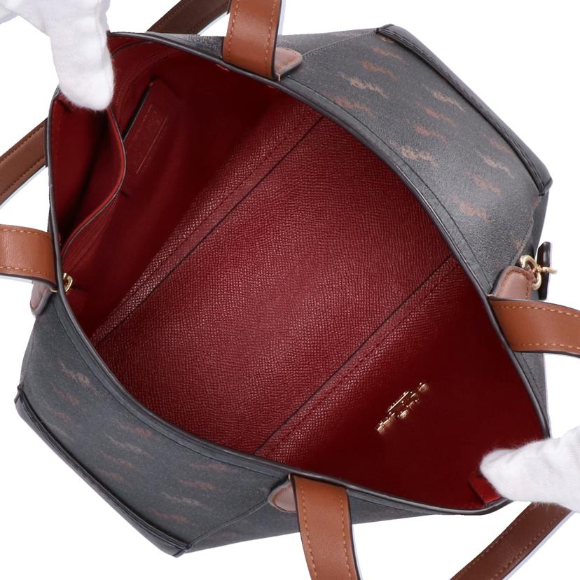 COACH コーチ/ダイアゴナルプリントホーストート/C4060//H21**/Aランク/75