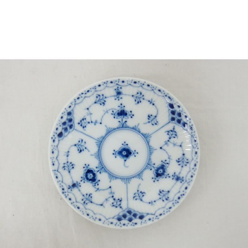 ROYAL COPENHAGEN ロイヤルコペンハーゲン/ブルーフルーテッド/ハーフレース/コーヒーカップ&ソーサー//070/069/Aランク/04