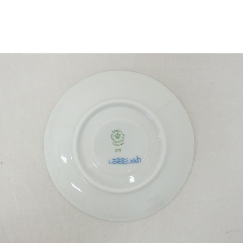 ROYAL COPENHAGEN ロイヤルコペンハーゲン/ブルーフルーテッド/ハーフレース/コーヒーカップ&ソーサー//070/069/Aランク/04