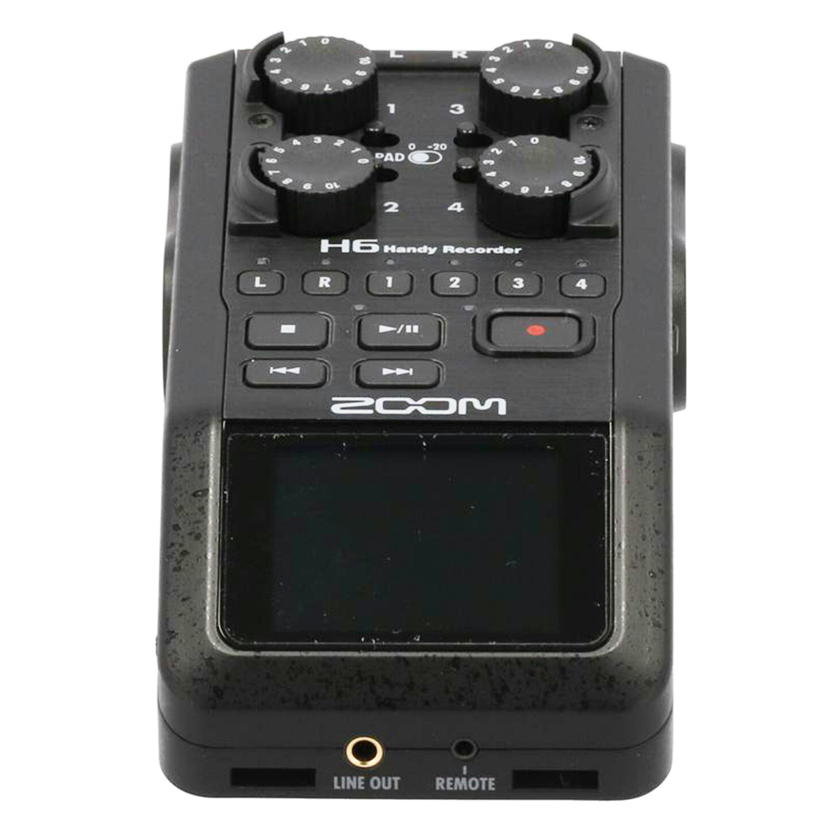 ZOOM ズーム/ハンディレコーダー/H6/BLK/100JP/C50042854/Bランク/75