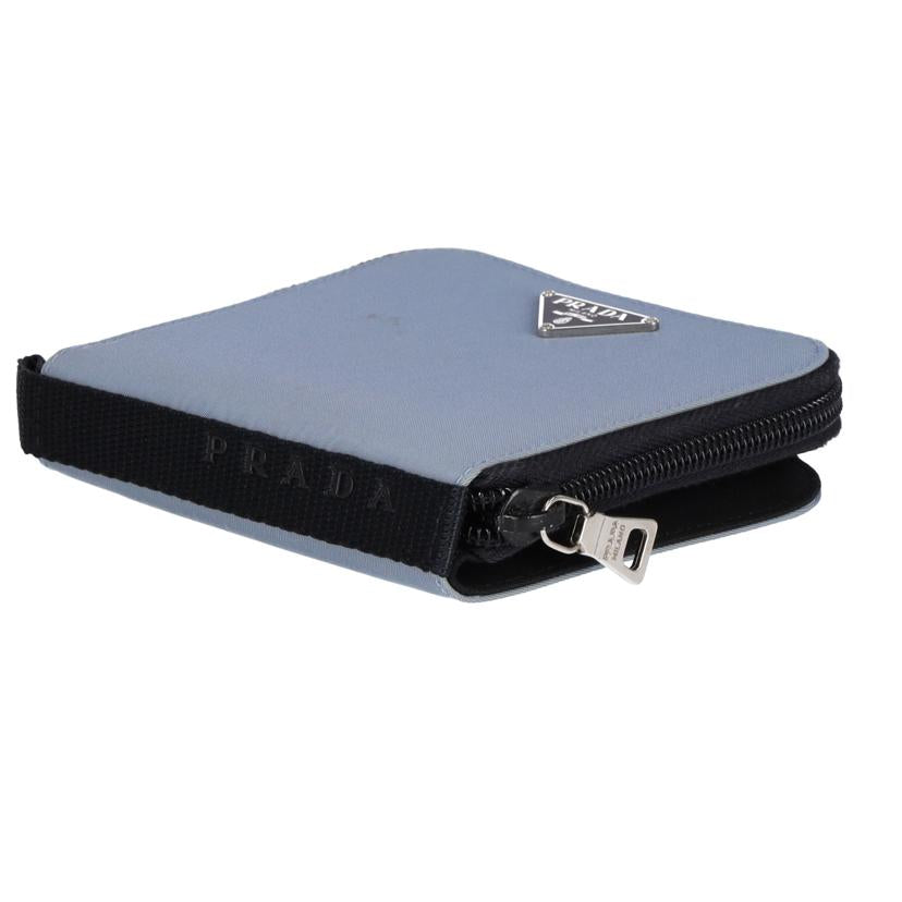 PRADA プラダ PRADA 二つ折りナイロン財布 水色 財布/二つ折りナイロン財布/1ML225//ABランク/37