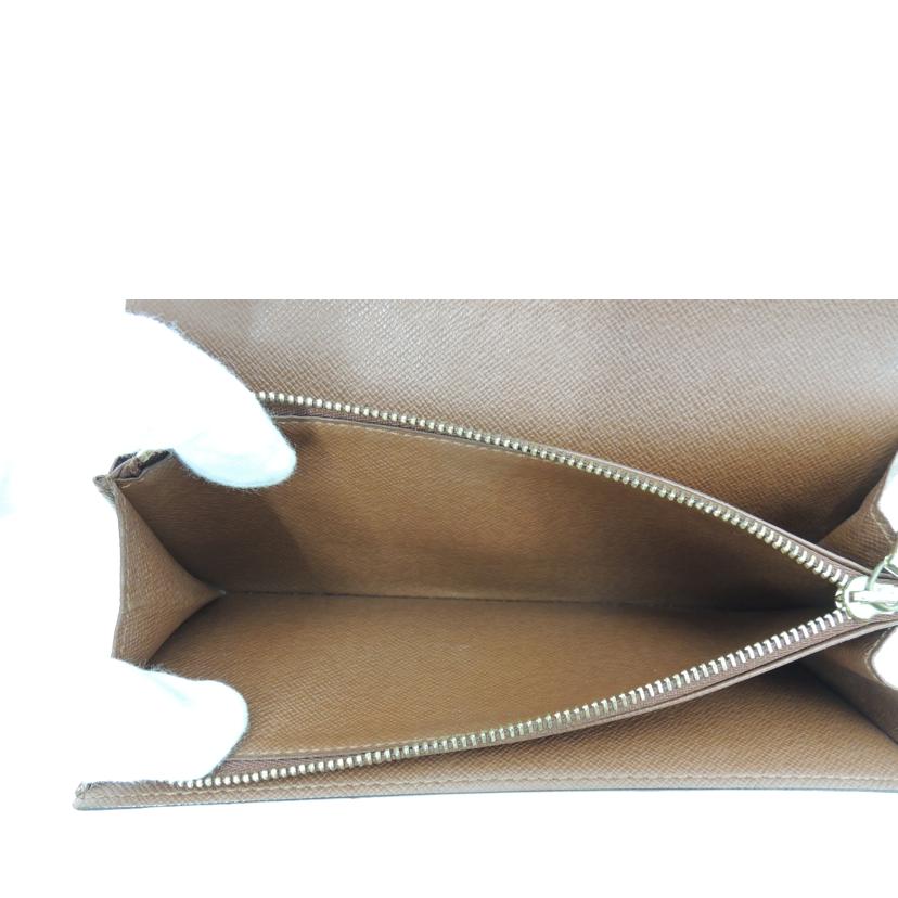 LV ルイ・ヴィトン 長財布 二つ折り ブラウン メンズ レディース /ポシェットポルトモネ・クレディ/モノグラム/M61725//TH0013/ABランク/69