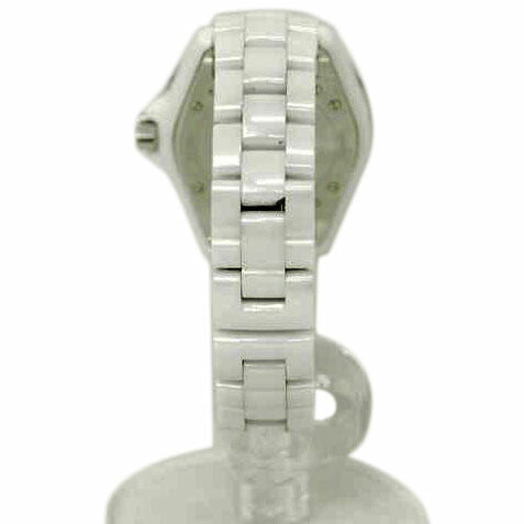 CHANEL シャネル/レディース/クオーツ/ホワイトセラミック/8Pダイヤシェル文字盤/J12//N.Q.K.98873/Bランク/78