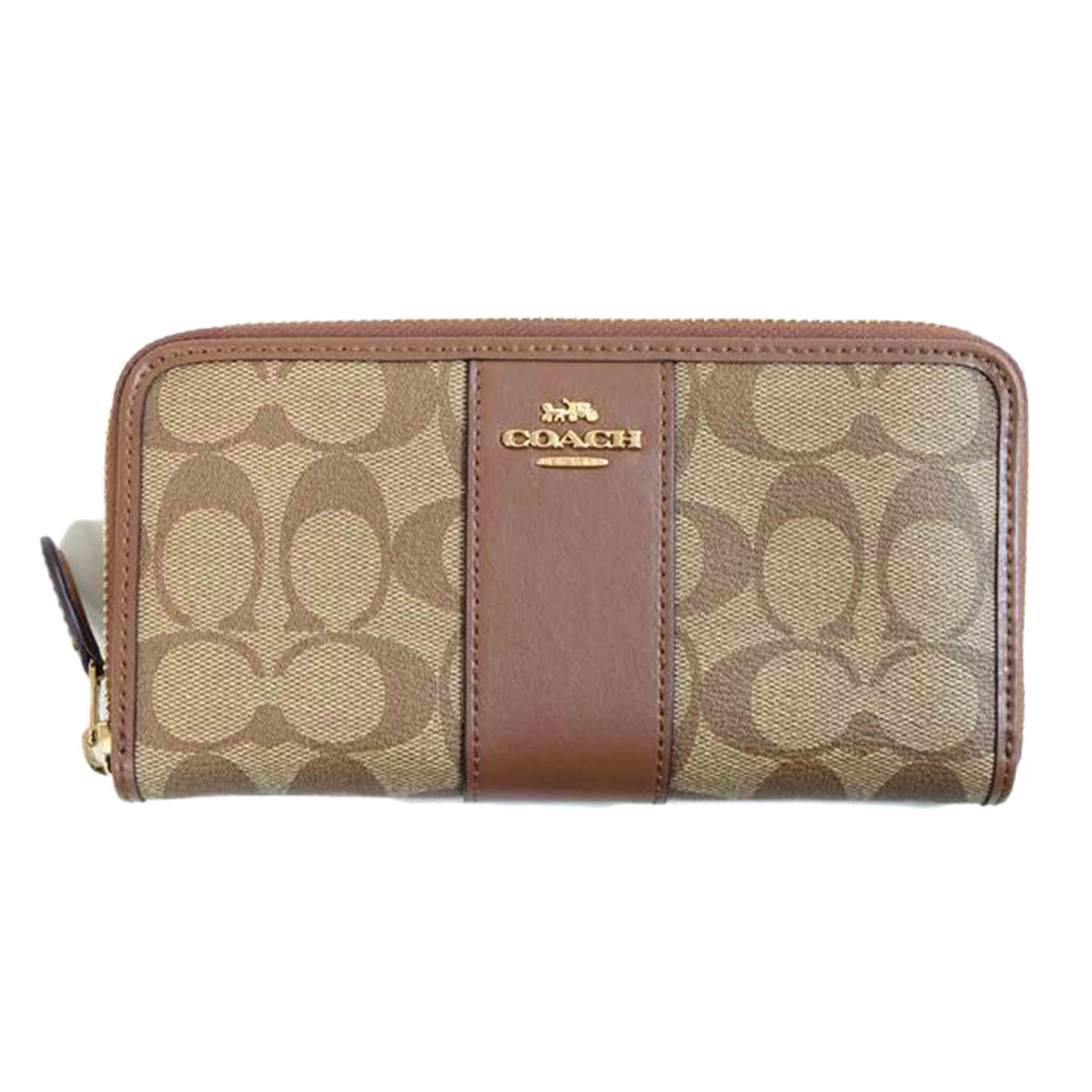 COACH コーチ/ラグジュアリーシグネチャーアコーディオンジップ/F54630//A20**/Aランク/71