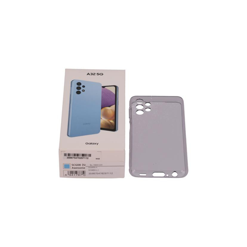 SAMSUNG au サムスン/スマートフォン/Galaxy A32 5G/SCG08 au//RFCR20147QL/Aランク/83