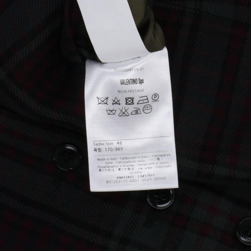 VALENTINO バレンチノ/VALENTINO チェック柄ベスト//ABランク/75