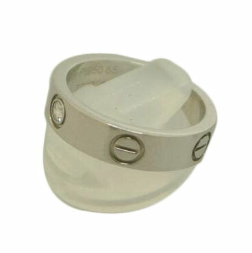 Cartier カルティエ/Pt950ラブリング1P#18//NU7760 C1/ABランク/87