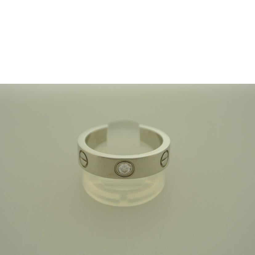 Cartier カルティエ/Pt950ラブリング1P#18//NU7760 C1/ABランク/87