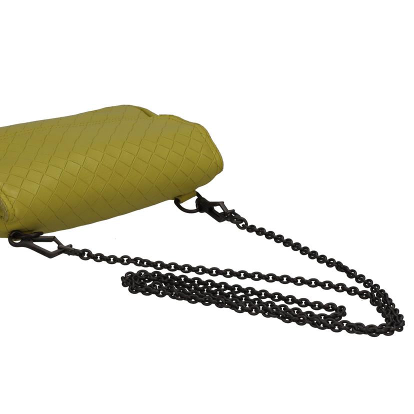 BOTTEGA ボッテガ BOTTEGAVENETA チェーンバッグ イエロー レディース/チェーンバッグ/イエロー//ABランク/75