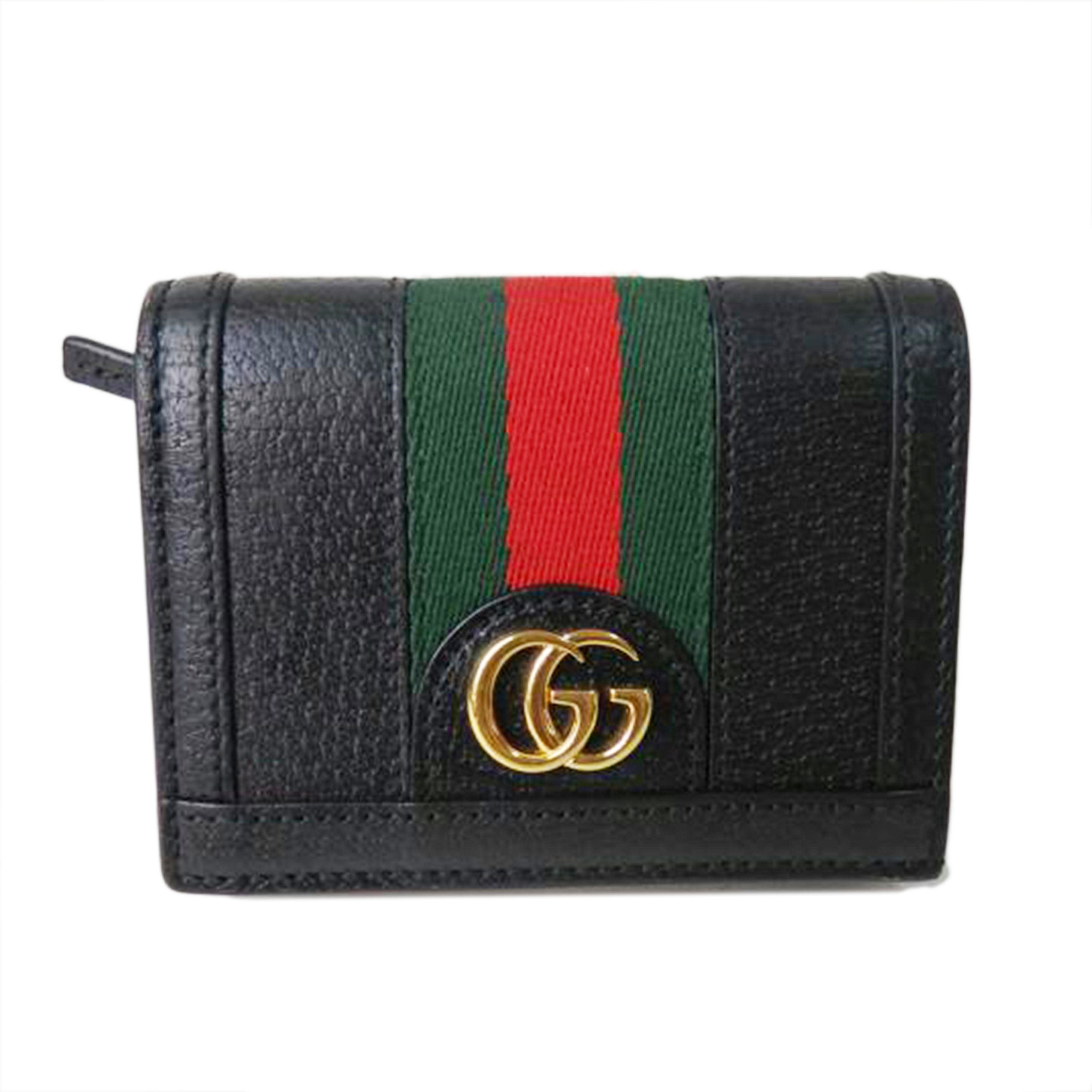 GUCCI グッチ/GGマーモント/オフディア/2つ折り財布/523155//496334/Aランク/84