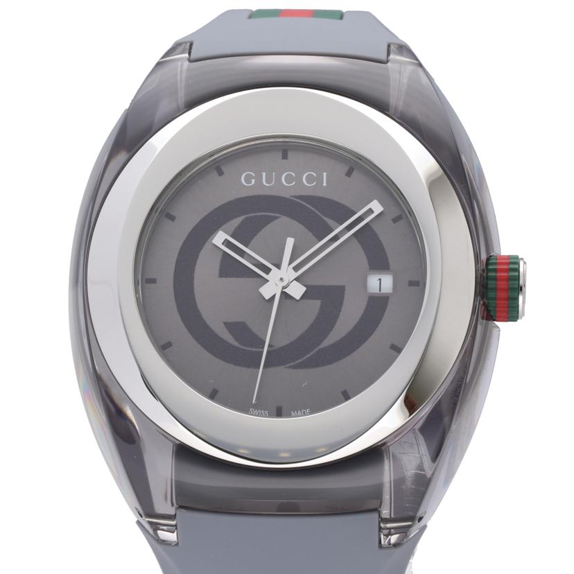 GUCCI グッチ 腕時計 メンズ メンズウォッチ クオーツ/シンク/デイト/メンズクォーツ/137.1//17973120/ABランク/75