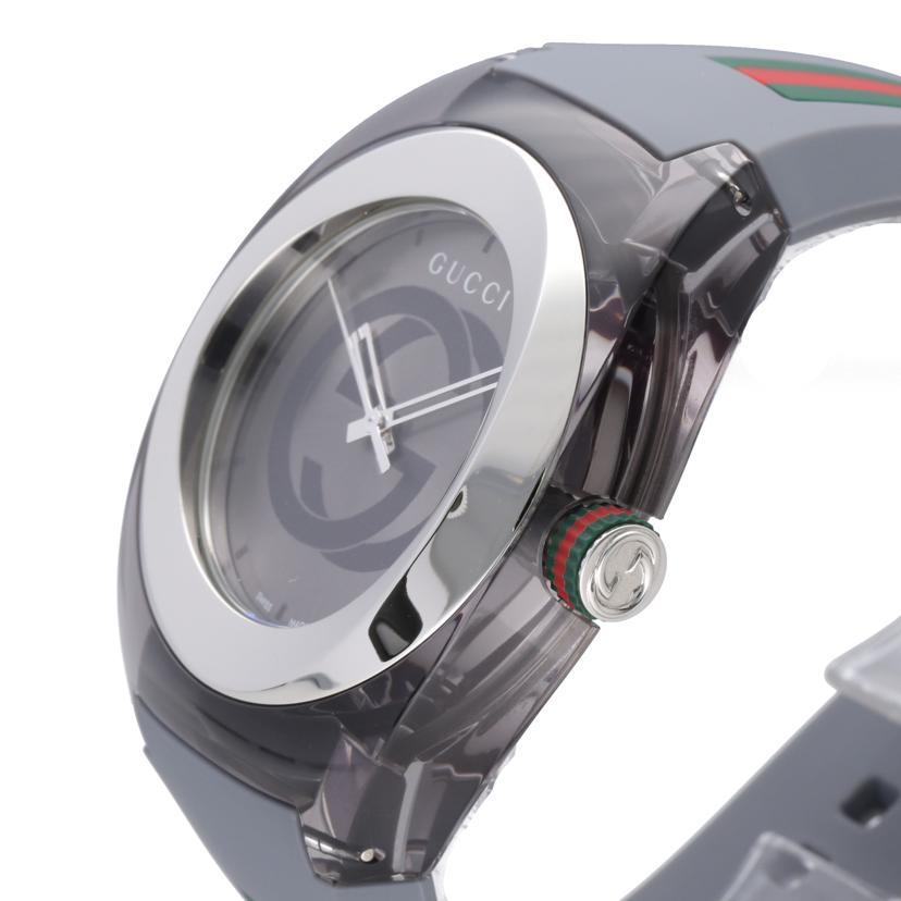 GUCCI グッチ 腕時計 メンズ メンズウォッチ クオーツ/シンク/デイト/メンズクォーツ/137.1//17973120/ABランク/75