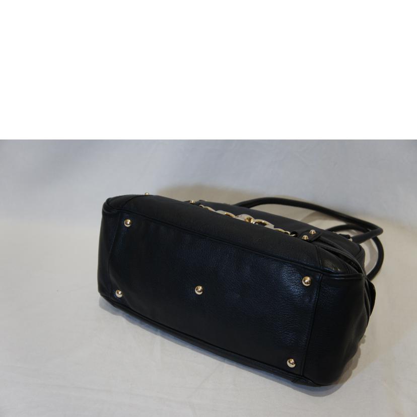 GUCCI グッチ/レザーホースピッドバンブー/159398//001013/Aランク/94