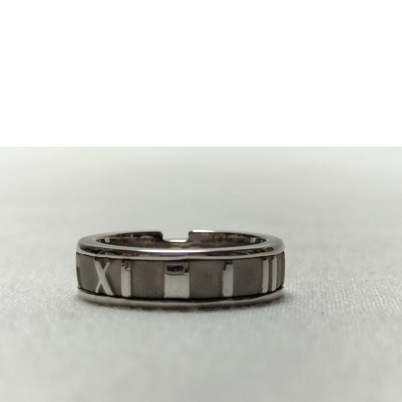 Tiffany&Co ティファニー/アトラス 3Pダイヤ K18WGリング //Aランク/52