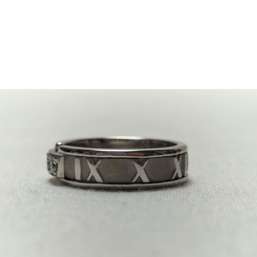 Tiffany&Co ティファニー/アトラス 3Pダイヤ K18WGリング //Aランク/52