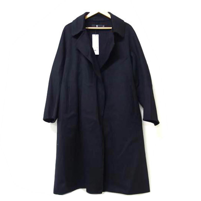 UNIQLO/UNIQLO カシミヤブレンドラップロングコート ブラック サイズL/212-445762//SAランク/83