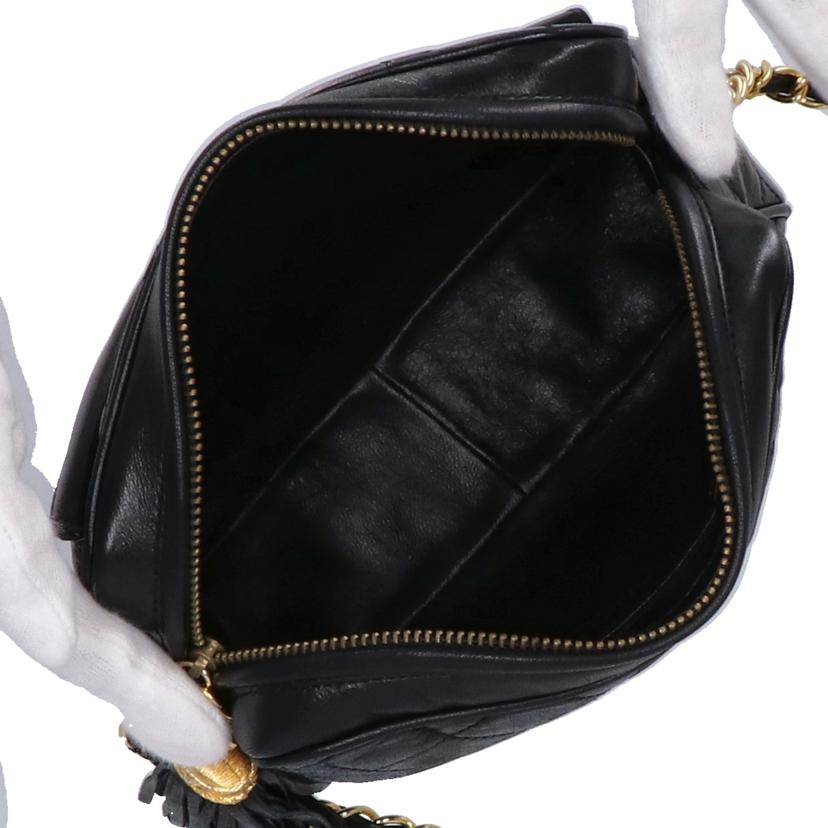 CHANEL シャネル/ヴィンテージ マトラッセフリンジチェーンショルダー//088***/Bランク/75