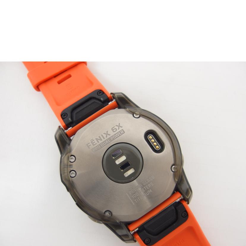 GARMIN ガーミン/スマートウォッチ/FENIX 6X PRO DUAL POWER//5P7307229/ABランク/04