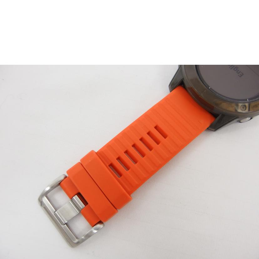 GARMIN ガーミン/スマートウォッチ/FENIX 6X PRO DUAL POWER//5P7307229/ABランク/04