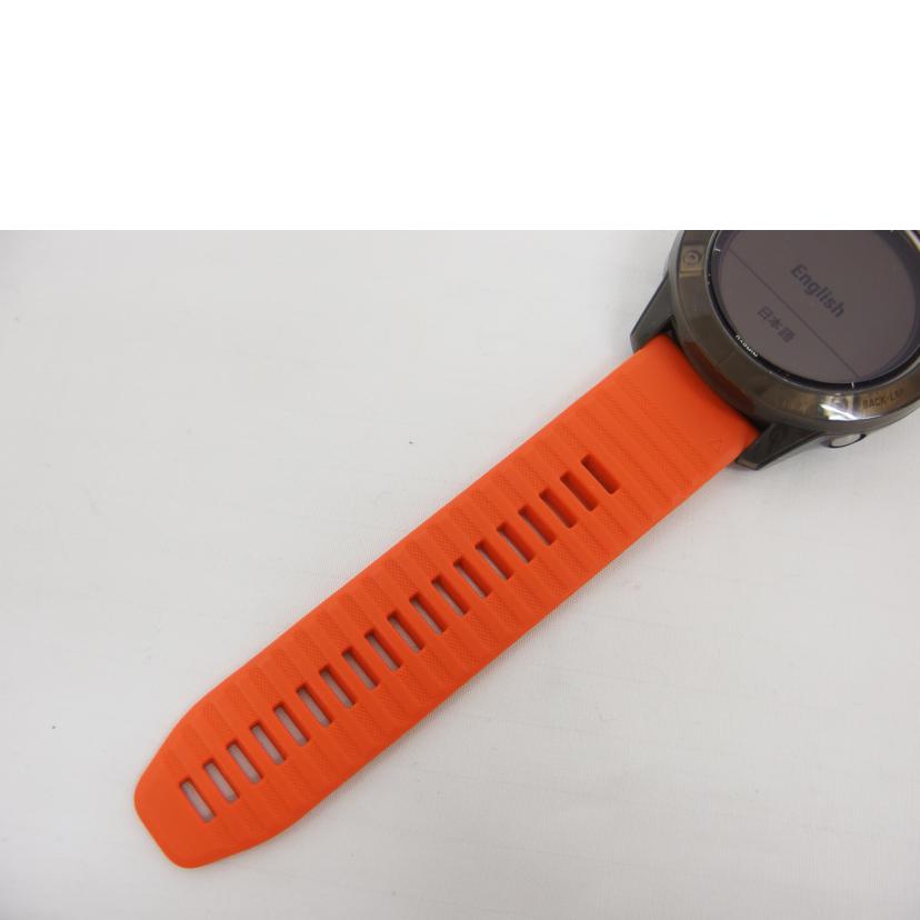 GARMIN ガーミン/スマートウォッチ/FENIX 6X PRO DUAL POWER//5P7307229/ABランク/04