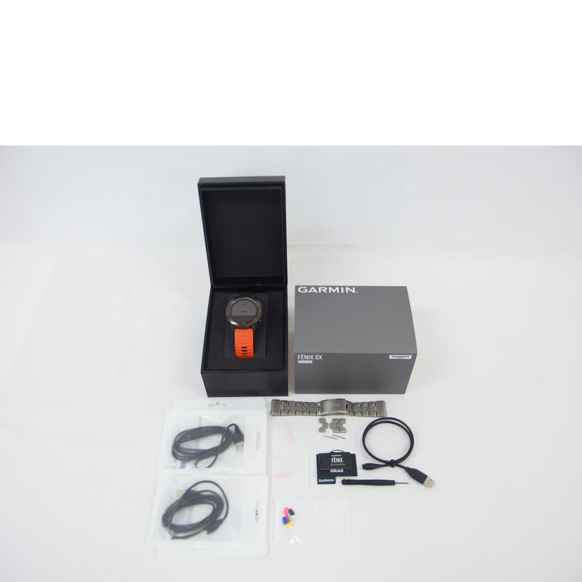 GARMIN ガーミン/スマートウォッチ/FENIX 6X PRO DUAL POWER//5P7307229/ABランク/04