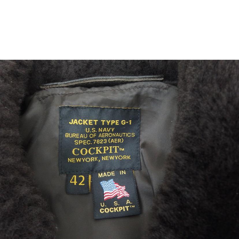 COCKPIT USA コックピット/G-1フライトジャケット/Z2108W//48369/ABランク/82