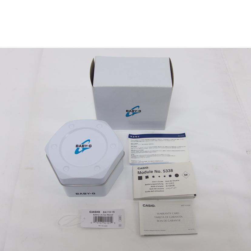 CASIO カシオ/BABY-Gデジアナウォッチ/クォーツ/BA-110-1AJF//Aランク/04